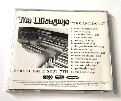 THE WISEGUYS ''The Antidote'' FULL LENGTH PROMO ADVANCE CD MINT Ooh La La Sassoon!