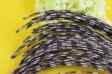 25x Strip Luthier Purfling Binding Marquetry Inlay 880x2.5x1.5mm Guitar Parts