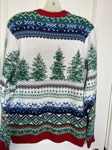 NEW Reindeer “Ugly” Christmas Sweater drink pocket Pouch Blizzard Bay SMALL - Picture 11 of 14