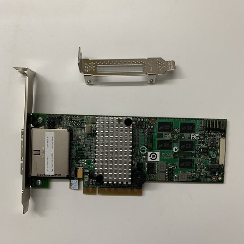 LSI MegaRAID 9280-8e Low-Profile MD2 8-Port Ext. 6Gb/s PCIe SAS SATA RAID Card - Bild 2 von 4