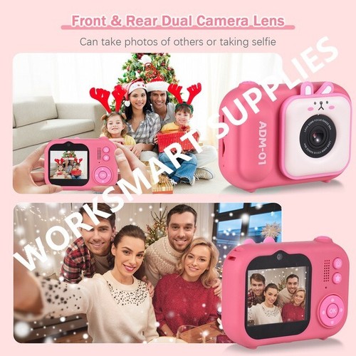 WorkSmart Supplies Tripod Mini 48MP Dual Lens Birthday Christmas Gifts For Kids - Picture 3 of 79