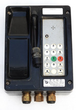 FEDERAL SIGNAL ECHO EZ1-JS HAZARDOUS LOCATION SHIP INTERCOM RIG TELEPHONE