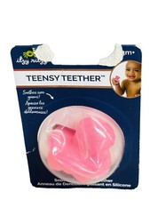 Itzy Ritzy Teensy Teether - Soothing Silicone Hollow Teether Features Flexible3