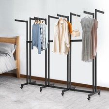 8 Arms Heavy Duty Clothing Garment Rack Cloth...