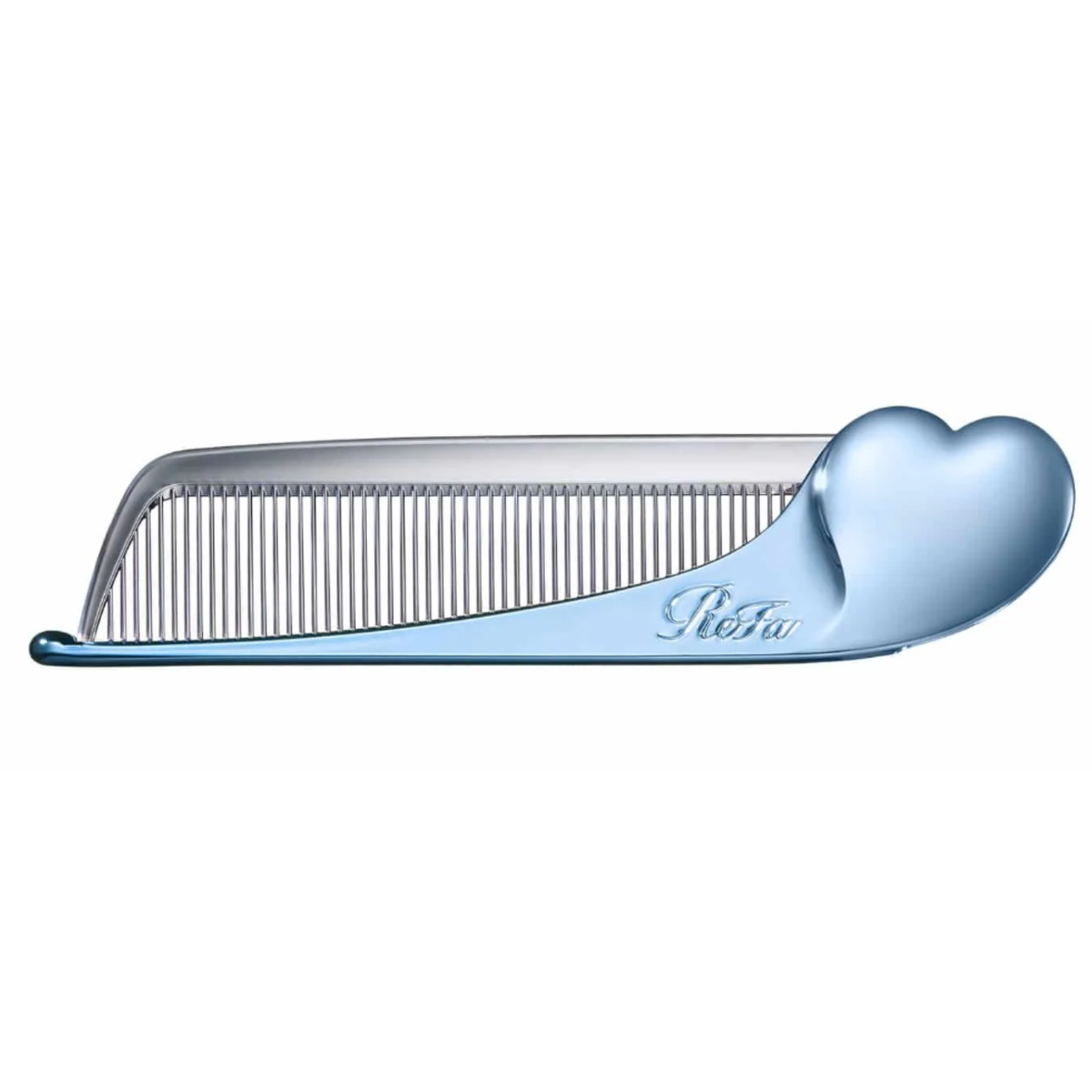 New ReFa Aira Heart compact folding Comb Aqua Blue Japan | eBay