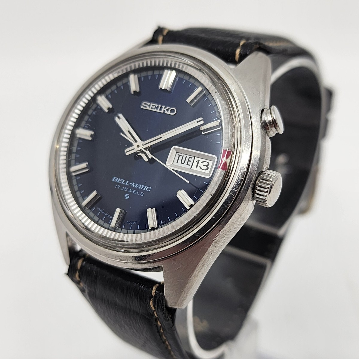 セイコー　SEIKO BELL TIMER SBT-306 アンティーク時計 Seiko Bell-Matic, the Mechanical Watch that has an Alarm | Strapcode