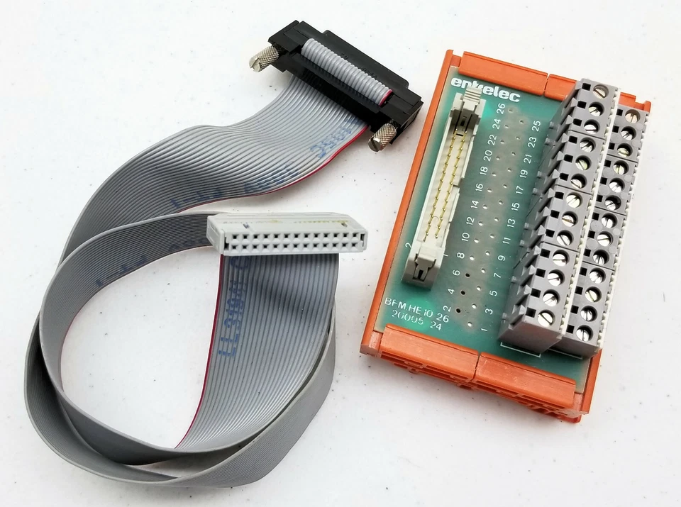Entrelec BFM.HE 1026 Connection Interface with Ribbon Cable - Stock #SP1138 - Image 2 of 4