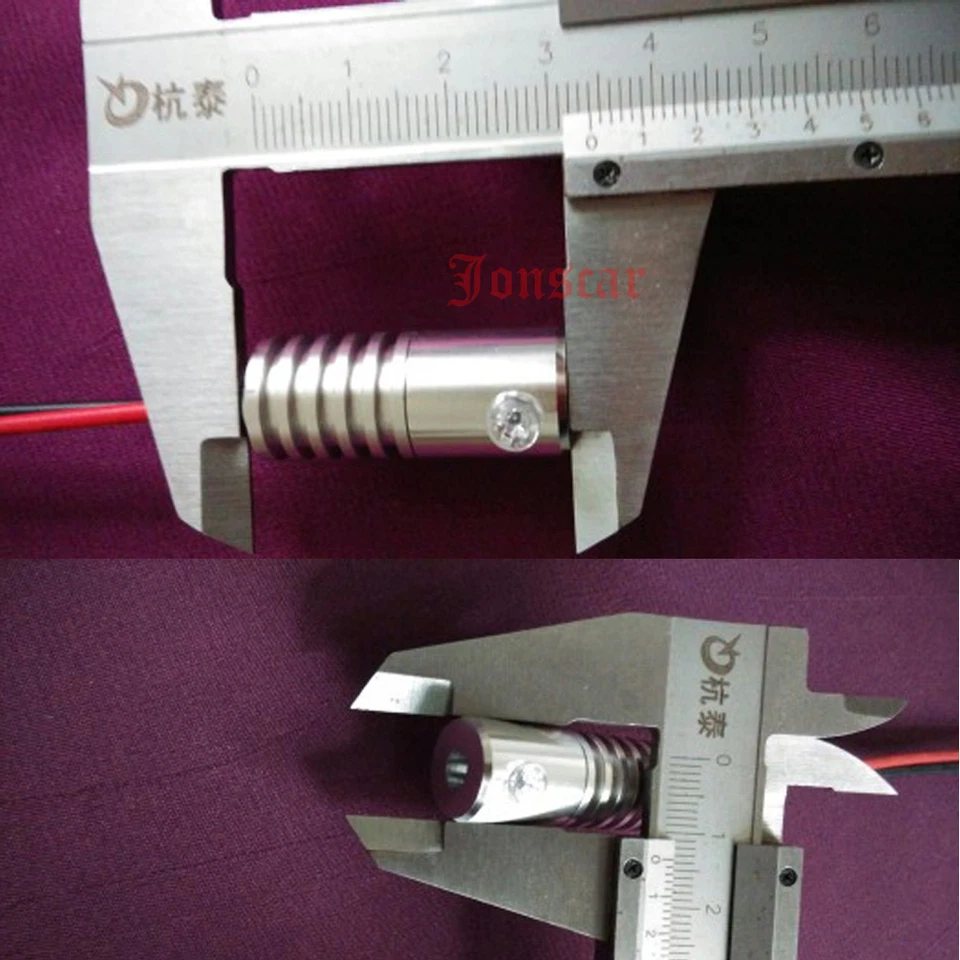 Fuente de lámpara de luz LED 3mm 12V para coche hogar fibra óptica extremo lateral cable resplandor Foto 3 de 4