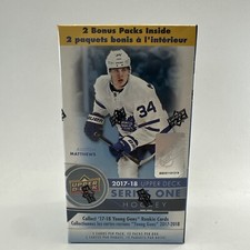 2017/18 Upper Deck Series 1 Hockey 12 Pack Blaster Box New Sealed Young Guns RC