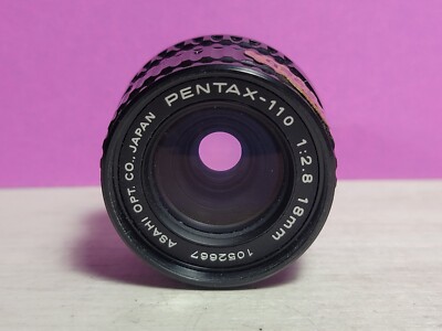 Pentax Auto 110 - Lens - Flash 18mm 24mm 50mm Flash AF100P AF130P