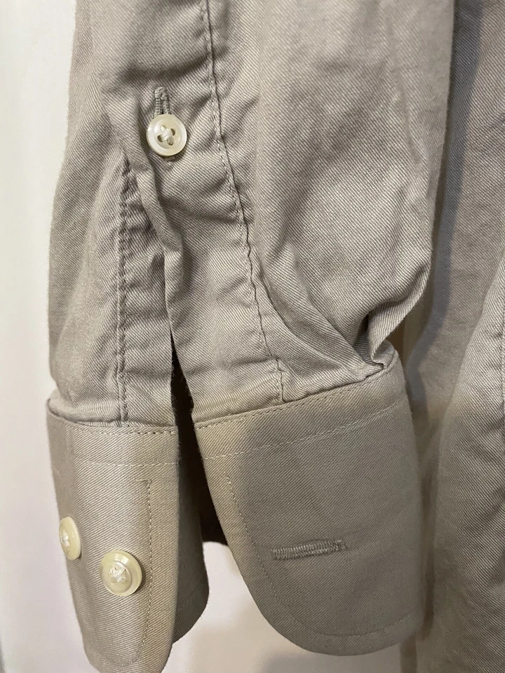 Chaps Ralph Lauren Hombre Camisa Manga Larga Vestido 16.5 34/35 100% Algodón Foto 3 de 4