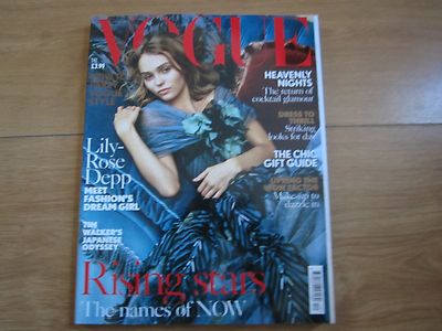 VOGUE Magazine December 2016 Lily-Rose Depp NEW | eBay UK