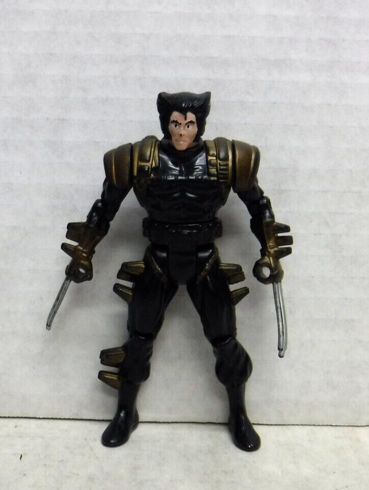 Stealth Wolverine Black Marvel ToyBiz Vintage 1993 4.75