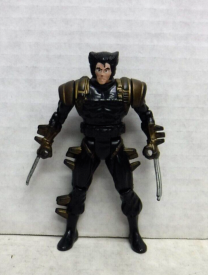 Stealth Wolverine Black Marvel ToyBiz Vintage 1993 4.75