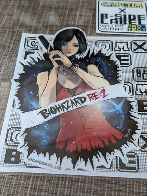 Capcom Resident Evil 2 RE:2 Limited Sticker Ada Wong Real version