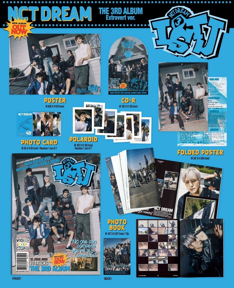 nctdream ISTJ アルバム ジェノ NCT DREAM ISTJ QRver. セット