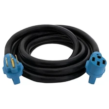 RV Extension Cord 50A Male to 50A Female in Multiple Sizes Camper Shore Power