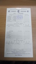 M.C.C. v Yorkshire at Lord's 1968