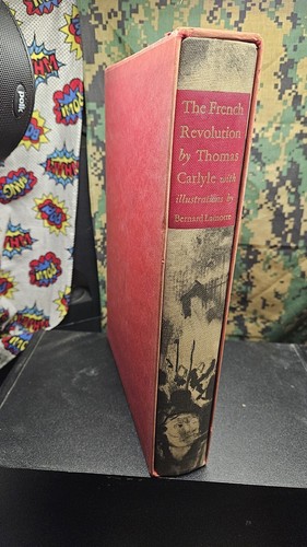 HTF Vtg The French Revolution by Thomas Carlyle Heritage Press HC Book Slipcase - Picture 3 of 8