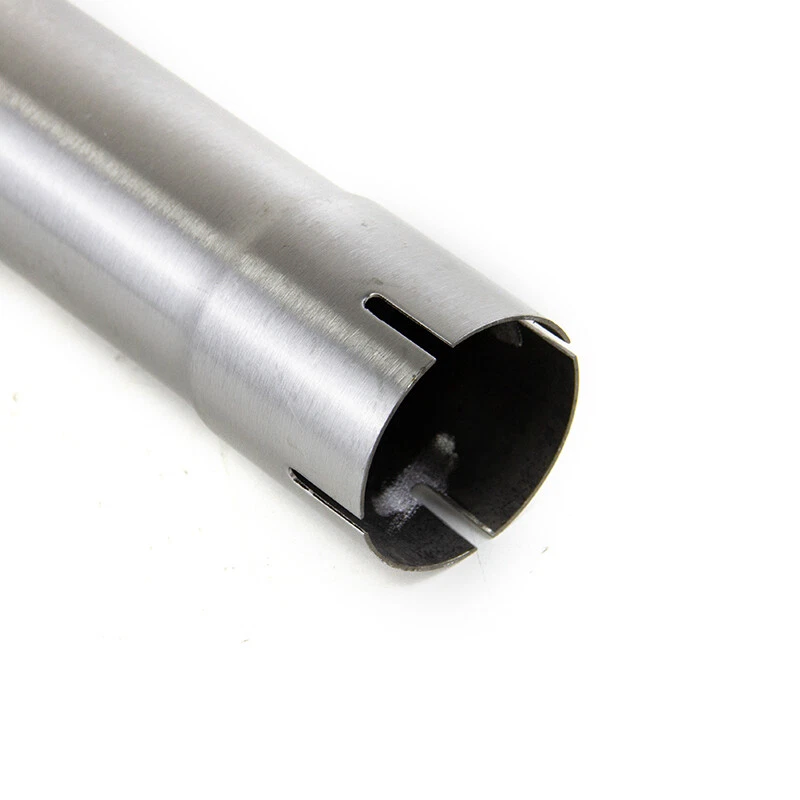 Para Yamaha YZF R6 1998-2005 Tubo Medio de Escape Negro Silenciador Puntas Sistema Deslizable Foto 4 de 4