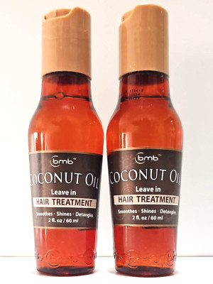 bmb Coconut Oil Leave In Treatment - 2 oz (2 PACK)