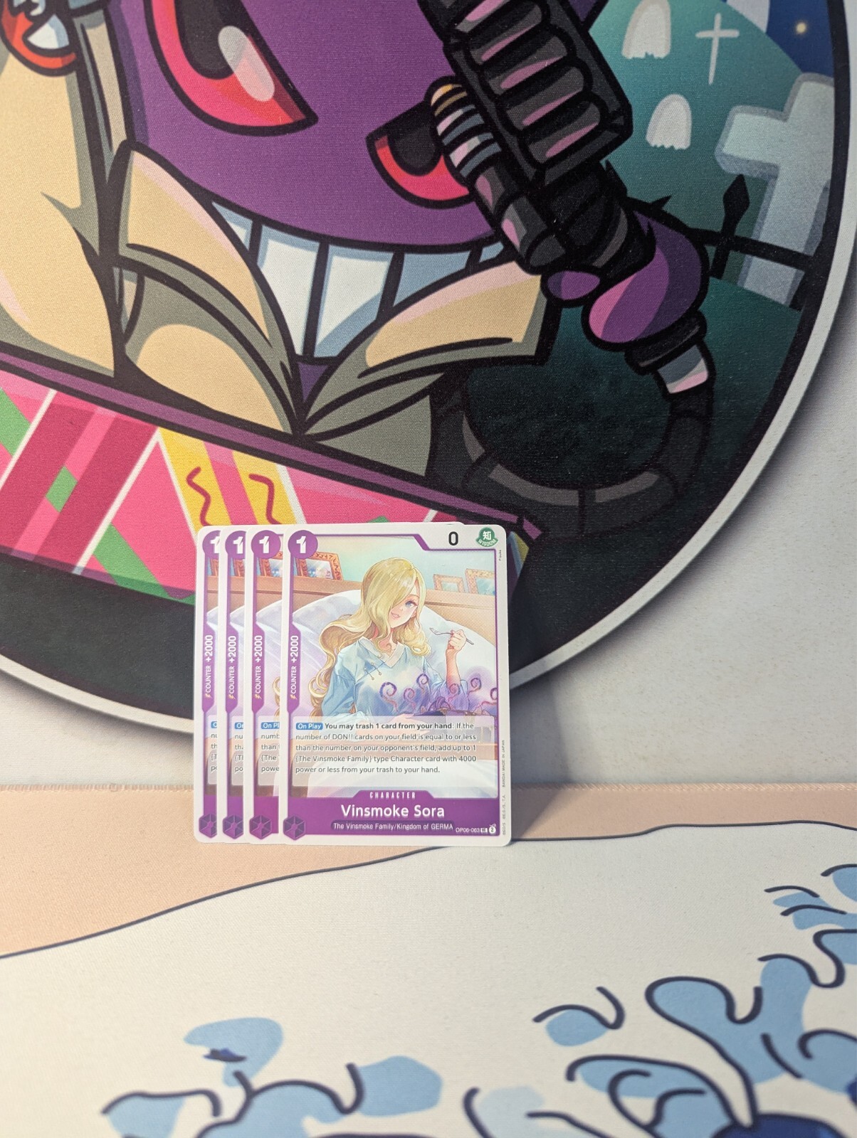 Vinsmoke Sora | OP06-063 | Wings of the Captain | One Piece TCG | Playset (x4)