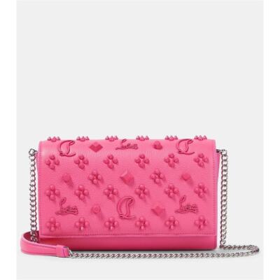 Christian Louboutin Pink Paloma Leather Crossbody Bag | eBay Christian Louboutin Pink Paloma Leather Crossbody Bag | eBay