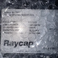 Raycap Blox PR1XXS Transient Suppressor Surge Protection Device AC Data systems