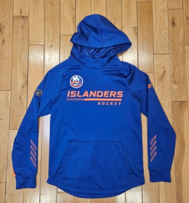 Fanatics Pro NY NEW YORK ISLANDERS Mens NHL Hockey Hooded Sweatshirt Hoodie  S