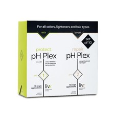 pH Plex Steps 1 2 Protect  Repair Hair Care Treatment - Use with Home Hair