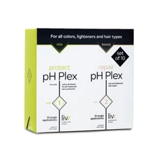 pH Plex Steps 1&2 Protect & Repair Hair Care Treatment - Use with Home Hair