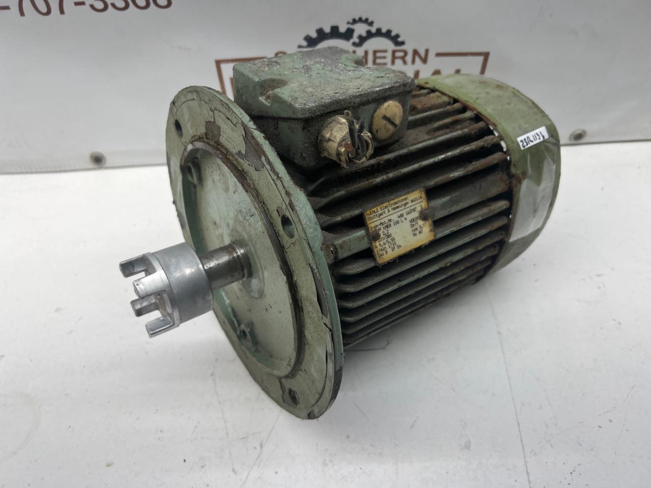 Kuenle KMER 100 L 4 488 163787 Motor 2.2-kw 220/380V 1710RPM TESTED! | eBay