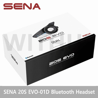 SENA 20S-EVO-01D Motorcycle Bluetooth Communication System SENA 20S-EVO-01D Motorcycle Bluetooth Communication System