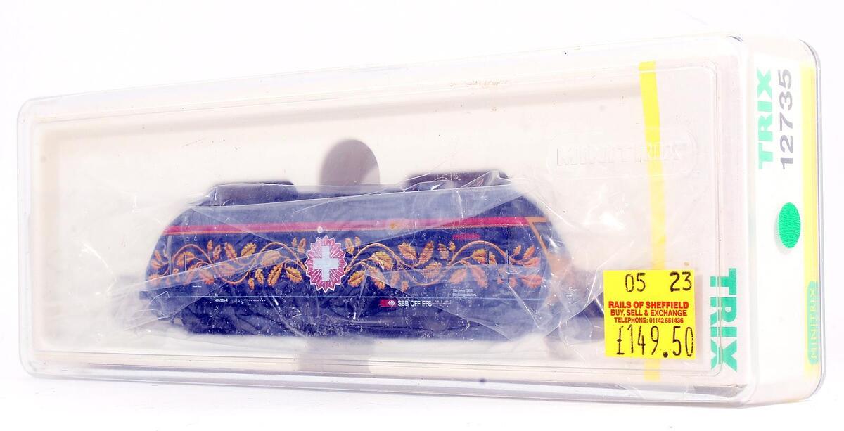 TRIX 'N' GAUGE 12735 SBB Re 460 033-4 ELECTIC LOCOMOTIVE TRIX 'N' GAUGE 12735 SBB Re 460 033-4 ELECTIC LOCOMOTIVE
