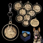 Personalized Dog Tags 3D 8Breeds Patterns Pet Cat Puppy Name ID Collar Engraved