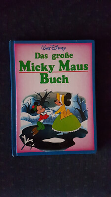 Walt Disney   das große Micky Maus Buch 1990 Delphin Verlag   61 Seiten