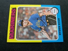 2024 Topps Heritage Baseball Card # 326 Ryder Ryan, Seattle Mariners RC (NM)