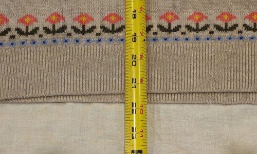 Boden Edie Fair Isle Pullover Oatmeal Herz Blume Neu mit Etikett Neu M - Bild 12 von 16