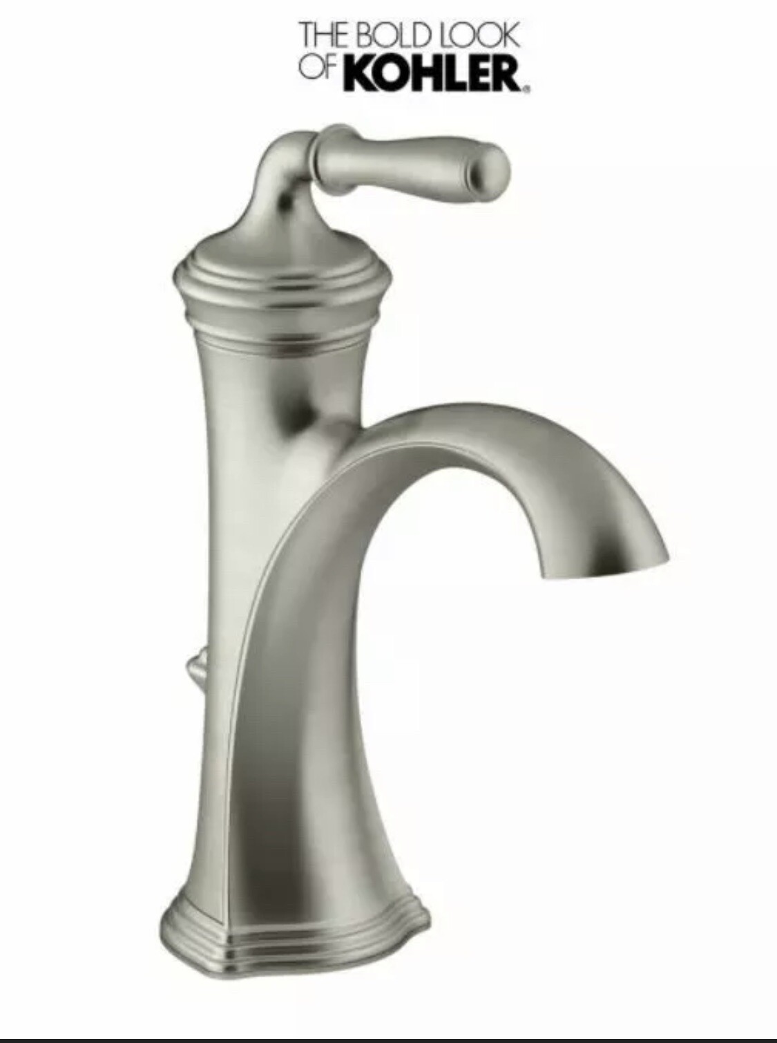 Kohler Devonshire Single Handle Bathroom Sink Faucet Vibrant Brushed Nickel 1x For Sale Online Ebay