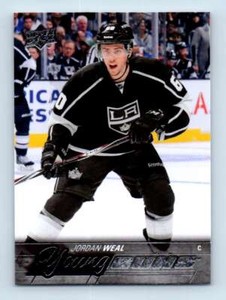 2015-16 Upper Deck Young Guns Jordan Weal Rookie Los Angeles Kings #202