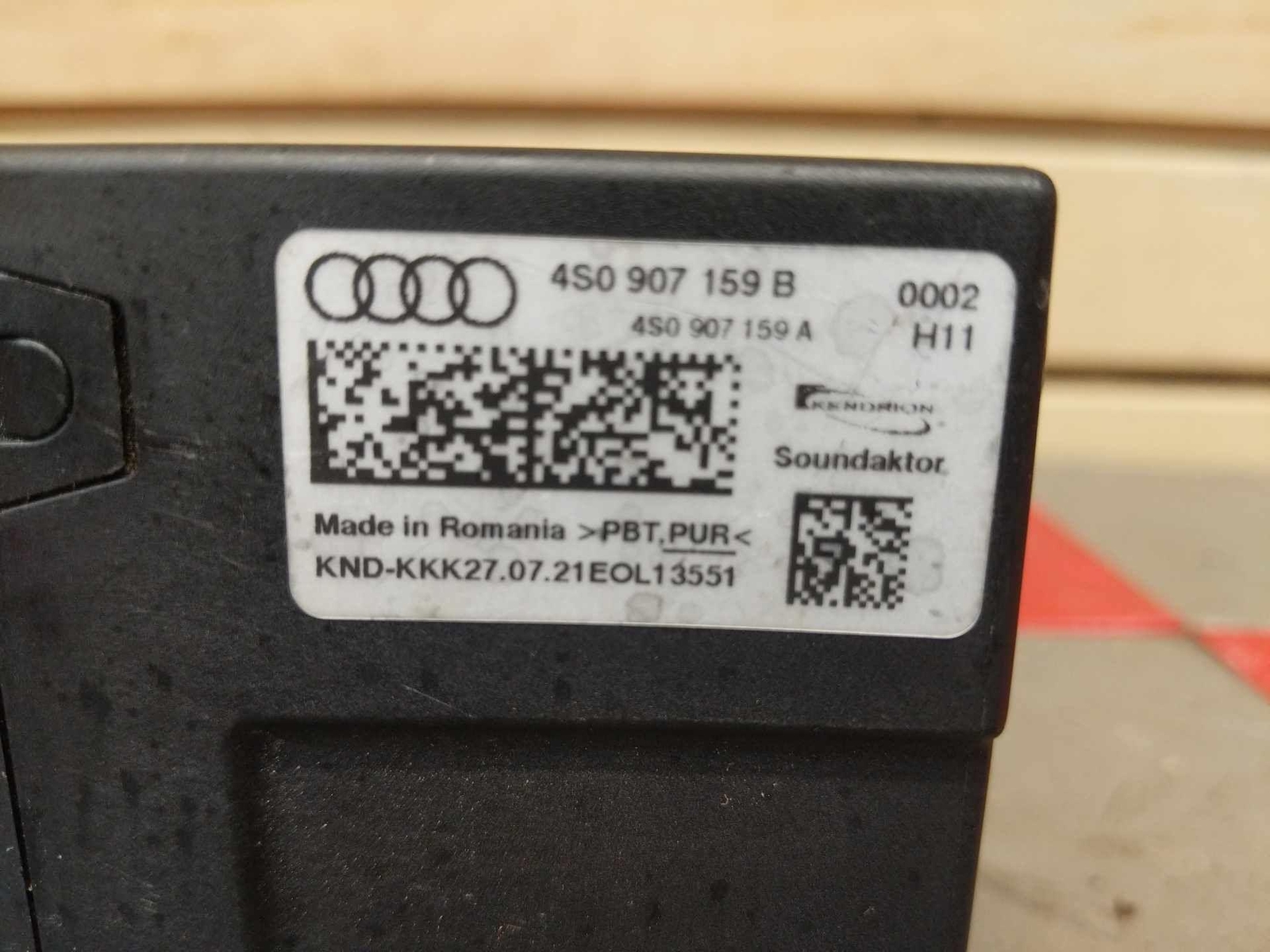 2022 Audi R8 Performance Coupe OEM BCM Control Unit Module P/ 4S0907159B