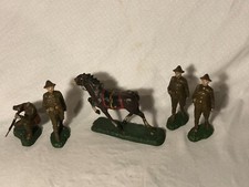 Trico Japan Composition Toy Soldiers Large 14-15 cm Lot