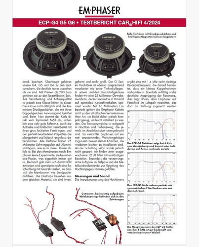 EMPHASER ECP-G4 Gravity 10 cm (4") 2-Wege Komponenten Lautsprecher Set - Bild 13 von 14