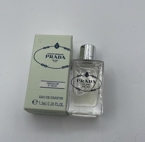 LES INFUSIONS DE PRADA IRIS EAU DE PARFUM 7.5ML/0.24OZ MINIATURE DABBLER/SPLASH - Picture 2 of 3