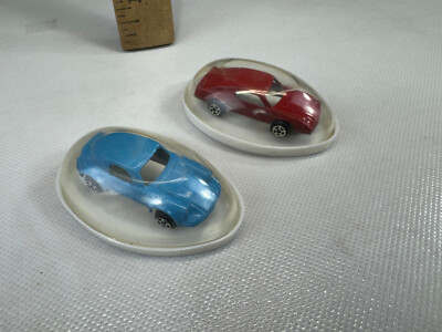 NOS 2 Vintage TootsieToy Cars Toys Egg Package
