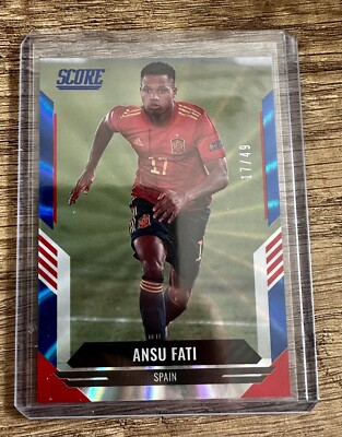 Panini  Score - 2021-22 - Score FIFA - Ansu Fati - 17/49 - Seine Triktot Nr 17 -