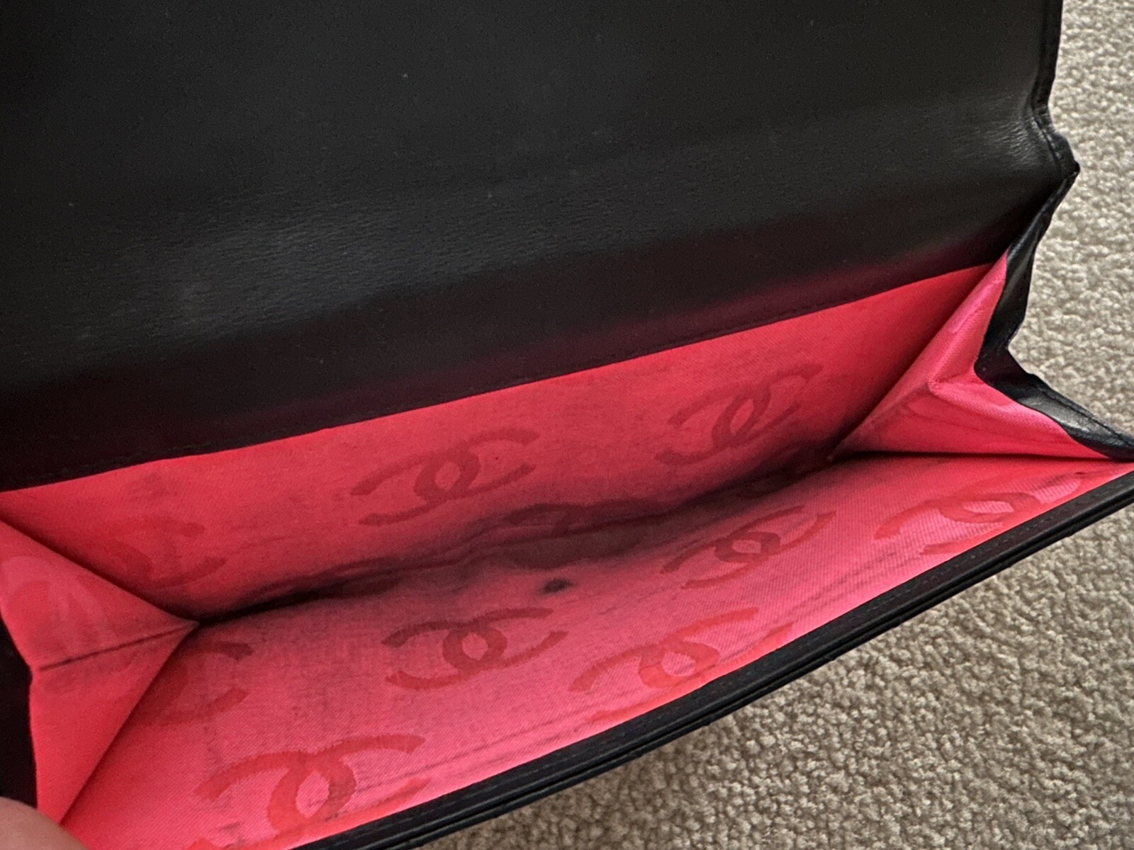 CHANEL Chanel Cambon Line Coco Mark Long BiFold Wallet