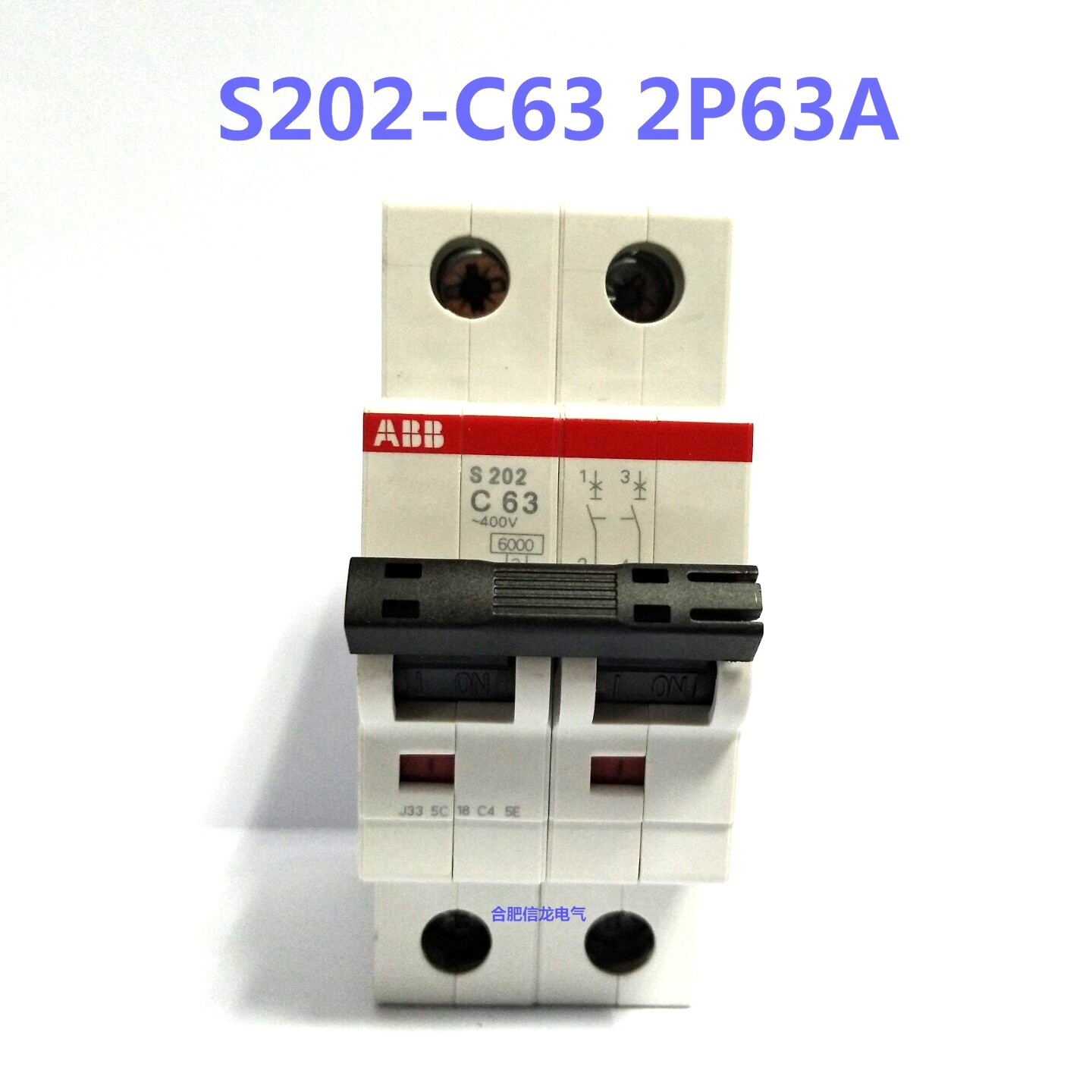 1PC NEW ABB S202-C63 2P 63A