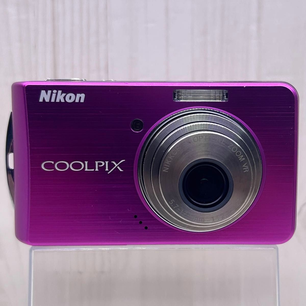 ニコン Nikon COOLPIX S520 3x Nikon Coolpix S520 Silver 8.0MP 3x Zoom Compact Digital