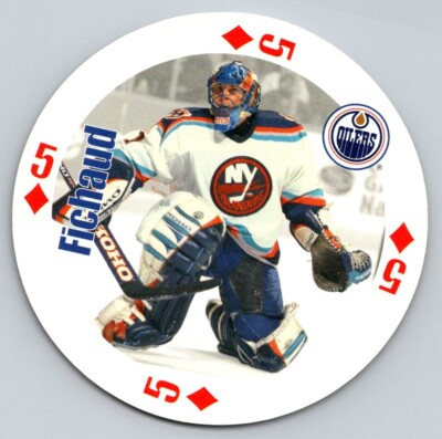 Eric Fichaud 1998-99 NHL Aces Playing Cards New York Islanders